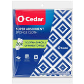 O-Cedar Super Absorbent Sponge Cloth - 3ct