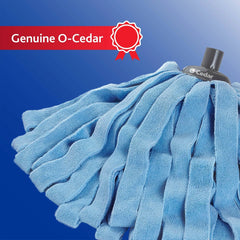 O-Cedar Microfiber Cloth Mop Head Replacement: For Ceramic, Linoleum, Tile Floors