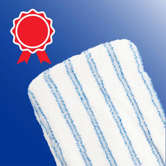 O-Cedar Hardwood Floor 'N More Microfiber Mop Head Replacement: Unscented, Floor Cleaning Tool Refill
