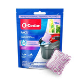 O-Cedar Lavender PACS Hard Floor Cleaner - 10ct: Contains Naturally Derived Ingredients, Multi-Surface, Eliminates Odors