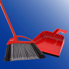 O-Cedar PowerCorner Pet Pro Broom with Step-On Dustpan