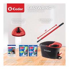 O-Cedar EasyWring Spin Mop System - Citrus/Lavender - 20pc