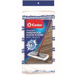 O-Cedar Hardwood Floor 'N More Microfiber Mop Head Replacement: Unscented, Floor Cleaning Tool Refill