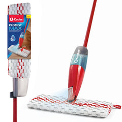 O-Cedar ProMist Max Microfiber Assembled Spray Mop: Grip Handle, Reusable, Laminate and Wood Surfaces