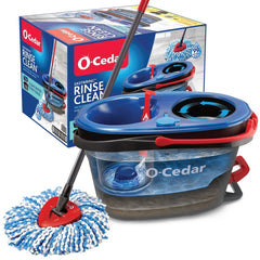 O-Cedar RinseClean Spin Mop & Bucket System: Cleaning Tools and Accessories