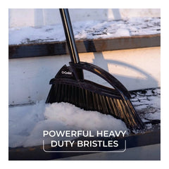O-Cedar Indoor/Outdoor Strong Sweep Broom with Step On Dust Pan
