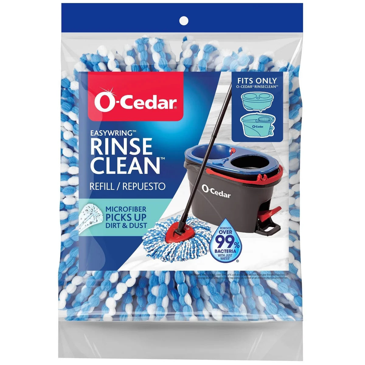O-Cedar RinseClean Mop Head Replacement