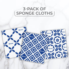 O-Cedar Super Absorbent Sponge Cloth - 3ct